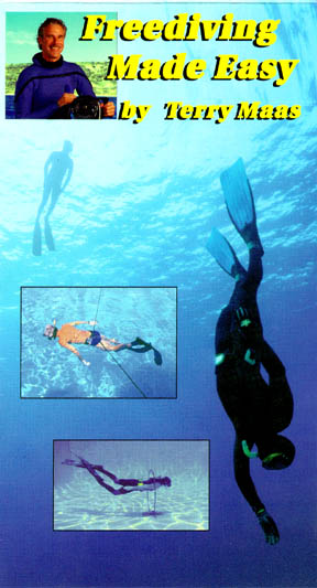                                                                                      Color image of our video jacket for Freediving Made Easy